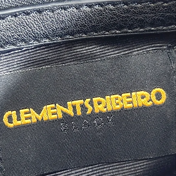 CLEMENTS RIBEIRO Black Leather Crossbody - Picture 13 of 13